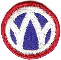 Нарукавный знак 89 пехотной дивизии СВ США