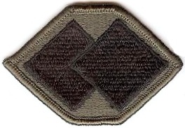 Нарукавный знак 96 пехотной дивизии СВ США