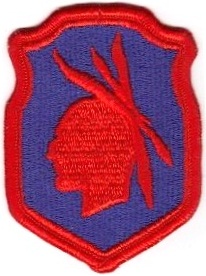 Нарукавный знак 98 пехотной дивизии СВ США
