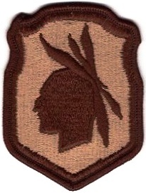 Нарукавный знак 98 пехотной дивизии СВ США