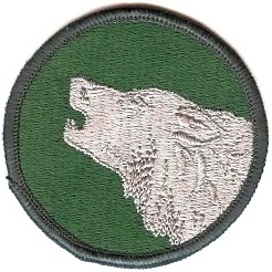 Нарукавный знак 104 учебной дивизии СВ США (по подготовке командного состава)