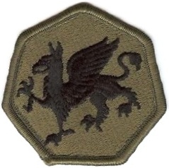 Нарукавный знак 108 пехотной дивизии СВ США