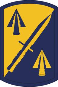 Нарукавный знак 158 пехотной бригады СВ США