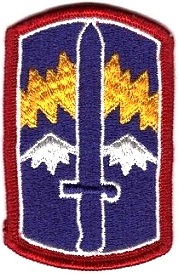 Нарукавный знак 171 пехотной бригады СВ США