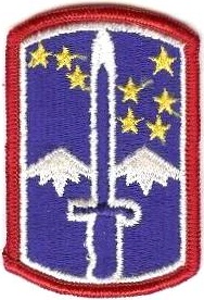Нарукавный знак 172 пехотной бригады СВ США