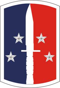Нарукавный знак 189 пехотной бригады СВ США