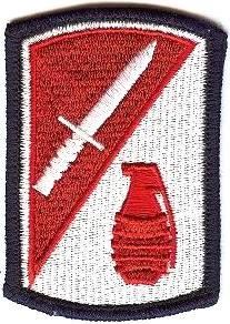 Нарукавный знак 192 пехотной бригады СВ США