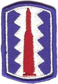 Нарукавный знак 197 пехотной бригады СВ США