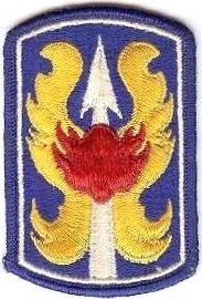 Нарукавный знак 199 пехотной бригады СВ США