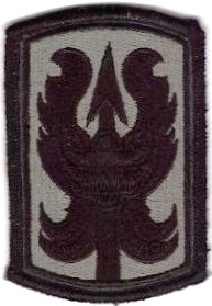 Нарукавный знак 199 пехотной бригады СВ США