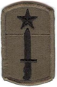 Нарукавный знак 205 пехотной бригады СВ США