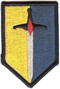 Нарукавный знак 1 бригады боевого обеспечения СВ США