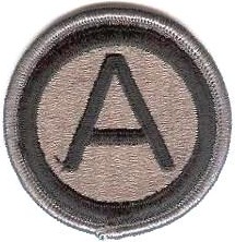 Нарукавный знак Центрального командования СВ США (бывшая 3 армия СВ США)