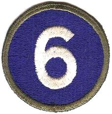 Нарукавный знак 6 корпуса СВ США