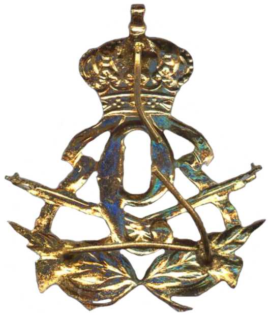 Кокарда знак 9-го пехотного линейного полка Королевских ВС Бельгии