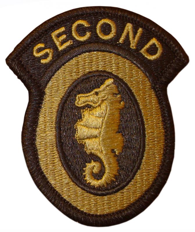 Нарукавний знак 2-й Інженерної бригади Сухопутних військ США