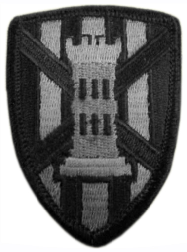 Нарукавний знак 7-й Інженерної бригади Сухопутних військ США
