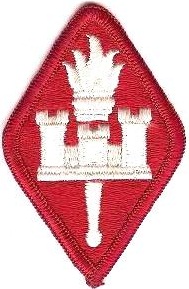 Нарукавний знак учебного центра инженерных войск СВ США (форт Леонард Вуд)