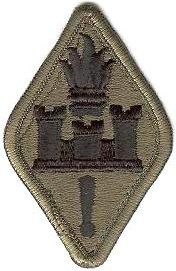 Нарукавний знак учебного центра инженерных войск СВ США (форт Леонард Вуд)