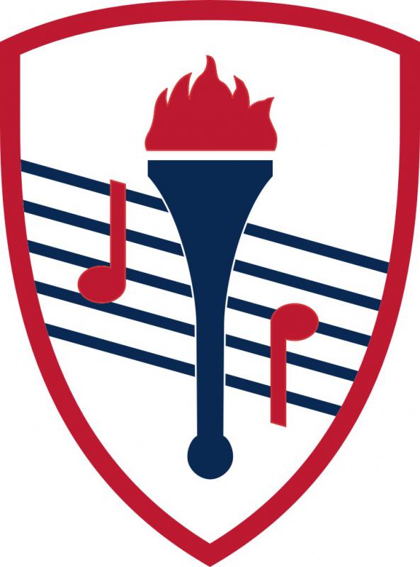 Нарукавный знак школы военно-оркестровой службы СВ США