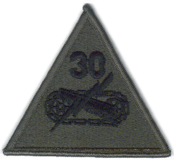 30 Armored Division Subdued Patch