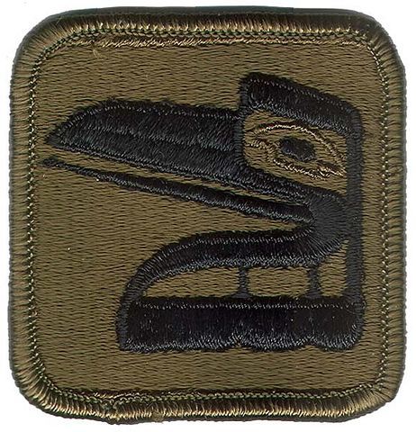 81 Infantry Brigade Subdued Patch. US Army