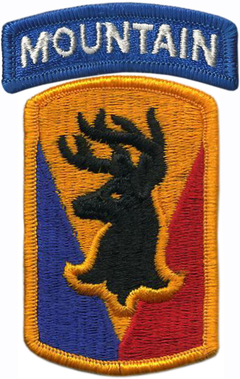 86 Infantry Brigade Combat Team Patch