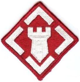 Нарукавный знак 20 инженерной бригады СВ США