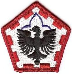 Нарукавный знак 555 инженерной бригады СВ США