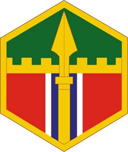 Нарукавный знак 301 бригады боевого обеспечения СВ США