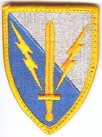 Нарукавный знак 201 бригады военной разведки (наблюдения за театром боевых действий) СВ США