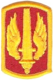 Нарукавный знак 18 бригады огневой артиллерийской поддержки СВ США
