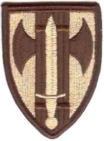 Нарукавный знак 18 бригады военной полиции СВ США