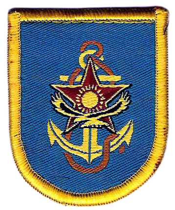 Navy Berets Flash Patch of armed forces of Kazakhstan