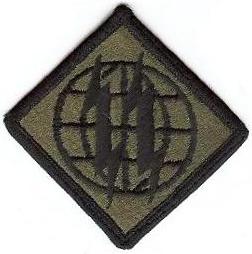 Нарукавный знак 2 бригады связи СВ США