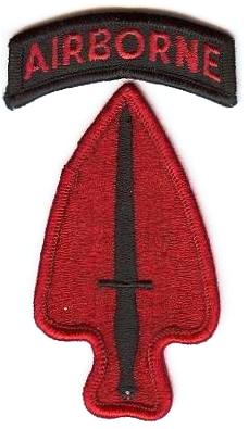 Нарукавный знак Командования Сил Специальных Операций СВ США