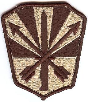 Нарукавный знак Объединенного штаба Национальной гвардии штата Аризона, СВ США