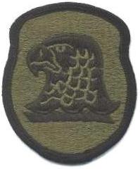 Нарукавный знак Национальной гвардии штата Айова, СВ США