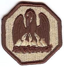 Нарукавный знак Национальной гвардии штата Луизиана, СВ США