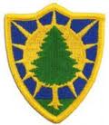 Нарукавный знак Национальной гвардии штата Мэн, СВ США