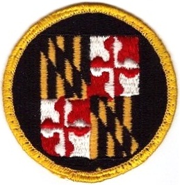 Нарукавный знак Объединенного штаба Национальной гвардии штата Мэриленд, СВ США