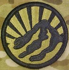 Нарукавный знак Объединенного штаба Национальной гвардии штата Монтана, СВ США