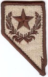 Нарукавный знак Объединенного штаба Национальной гвардии штата Невада, СВ США