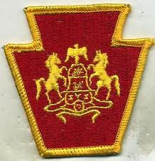 Нарукавный знак Национальной гвардии штата Пенсильвания, СВ США