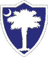 Нарукавный знак Объединенного штаба Национальной гвардии штата Южная Каролина, СВ США
