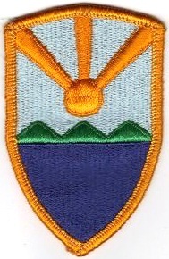 Нарукавный знак Объединенного штаба Национальной гвардии Американских Виргинских островов, СВ США
