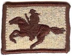 Нарукавный знак Национальной гвардии штата Вайоминг, СВ США