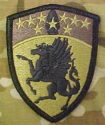 Нарукавный знак 63 бригады армейской авиации СВ США