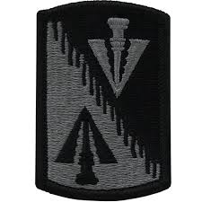 Нарукавный знак 128 бригады армейской авиации СВ США