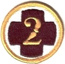 Нарукавный знак 2 медицинской бригады СВ США